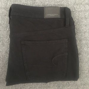 American Eagle Black Jeggings.